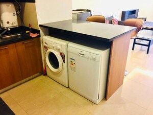Living Room in 2.5 BHK Apartment at Central Park Resorts, Sector 48 – for Rent