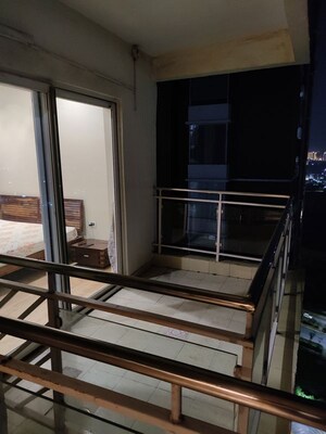 Staircase in 3 BHK Apartment at Gaur Sportswood, Sector 79 – for Rent