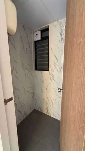 Bathroom in 1 BHK Apartment at Lodha Palava Crown, Dombivli East – for Rent