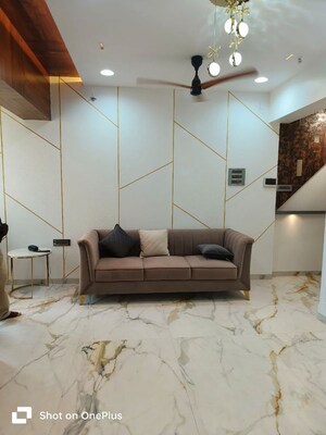 Living Room in 2 BHK Apartment at Sector 8 Ghansoli – for Rent