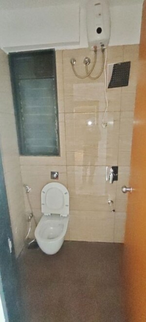 Bathroom in 1 BHK Apartment at Chandak 34 Park Estate, Goregaon West – for Rent
