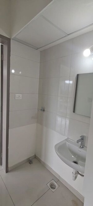 Bathroom in 1 BHK Apartment at Paranjape Trident Towers, Wakad – for Rent