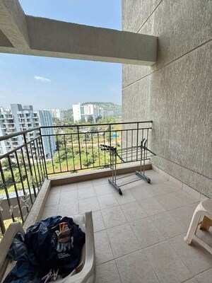 Balcony in 2 BHK Apartment at Pride Purple Park Astra, Hinjewadi – for Rent