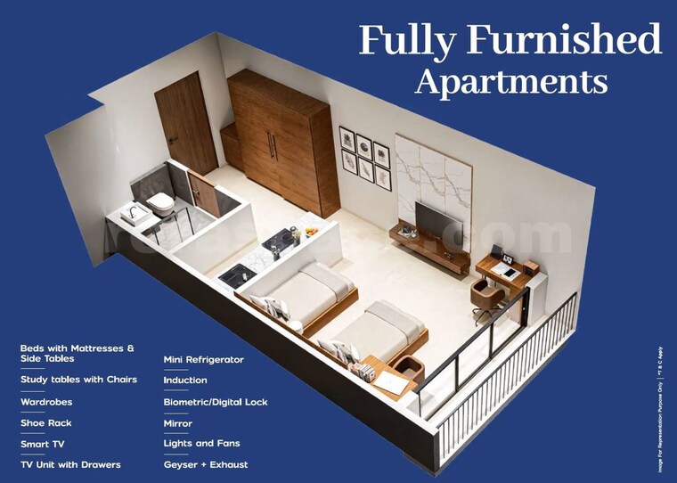 Floor Plan, blue-pearl-133-orange-tree Studio 240 Sq.Ft. Apartment In Sus Pune 10776279
