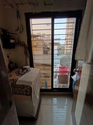Living Room in 1 BHK Apartment at Shubh Kamana CHS, Bhandup East – for Sale