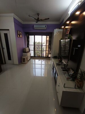 Living Room in 1 BHK Apartment at Shubh Kamana CHS, Bhandup East – for Sale