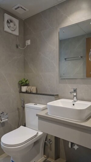 Bathroom in 2 BHK Apartment at Sankalp Sai Nandan, Kamothe Sector 35 – for Sale