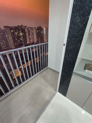 Balcony in 2 BHK Apartment at Lotus Urban Hills, Shilphata – for Sale