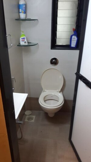 Bathroom in 1 BHK Apartment at Abhar CHS, Andheri West – for Rent