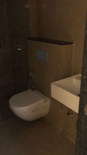 Bathroom in 3 BHK Apartment at Runwal The Central Park, Chinchwad – for Rent