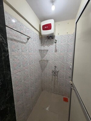 Bathroom in 1 BHK Apartment at Rajnigandha CHS Vasant Vihar, Vasant Vihar – for Rent