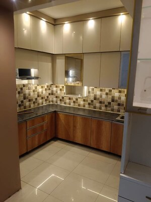 Kitchen in 2.5 BHK Apartment at Prateek Grand City, Siddharth Vihar – for Rent