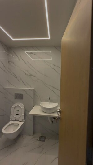 Bathroom in 3 BHK Apartment at Gera Planet Of Joy, Kharadi – for Rent