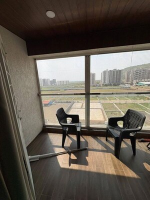 Balcony in 2 BHK Apartment at Dhanori – for Rent