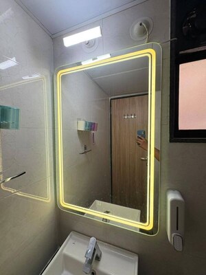 Bathroom in 2 BHK Apartment at Dhanori – for Rent