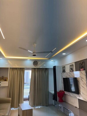 Living Room in 2 BHK Apartment at Dhanori – for Rent