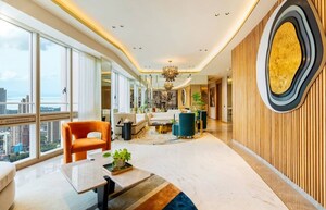 Living Room in 3 BHK Apartment at Vision Crest, Dadar West – for Sale