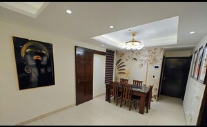 Living Room in 3 BHK Apartment at New Generation Maple Apartments, Dhakoli – for Sale