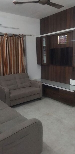 Living Room in 2 BHK Apartment at Lodha Amara, Kolshet Road – for Rent