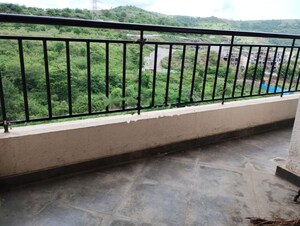 Balcony in 2 BHK Apartment at Puranik Abitante, Bavdhan – for Rent
