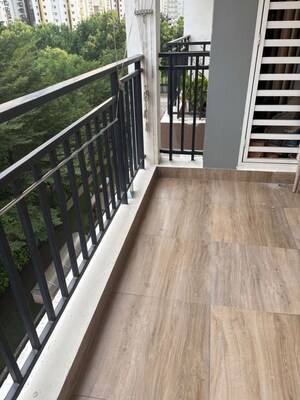 Balcony in 3 BHK Apartment at Aparna Cyber Life, Nallagandla – for Rent