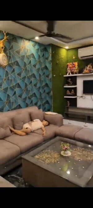 Living Room in 3 BHK Builder Floor at Palam Extension – for Sale