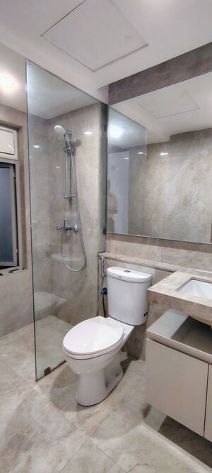 Bathroom in 2 BHK Apartment at Hiranandani Estate Falcon, Ghodbunder Road – for Sale
