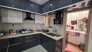 Kitchen in 2 BHK Apartment at Mahadevpura – for Rent