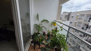 Balcony in 2 BHK Apartment at Mahadevpura – for Rent