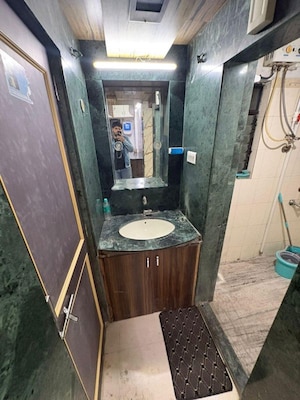 Bathroom in 2 BHK Apartment at Choice Goodwill Breeza, Dhanori – for Rent