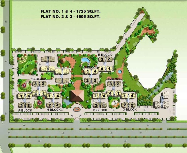 Master Plan, nitishree-alstonia-apartments 3 Bedroom 1725 Sq.Ft. Apartment In Pi I And Ii Greater Noida Greater Noida 10777061