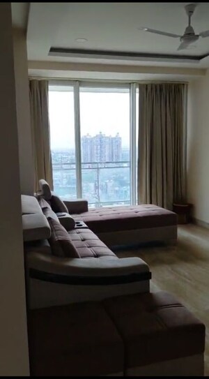 Living Room in 3 BHK Apartment at Ambience Tivertone, Sector 50 – for Rent