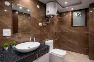 Bathroom in 2 BHK Apartment at Saket – for Rent
