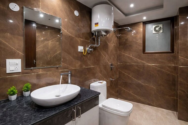 Bathroom, saket 2 Bedroom 850 Sq.Ft. Apartment In Saket Delhi 10777095