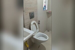 Bathroom in 2 BHK Apartment at Platinum Life, Andheri West – for Rent