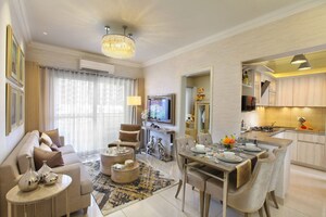 Living Room in 3 BHK Apartment at Central Park Flower Valley, Sohna Sector 33 – for Sale