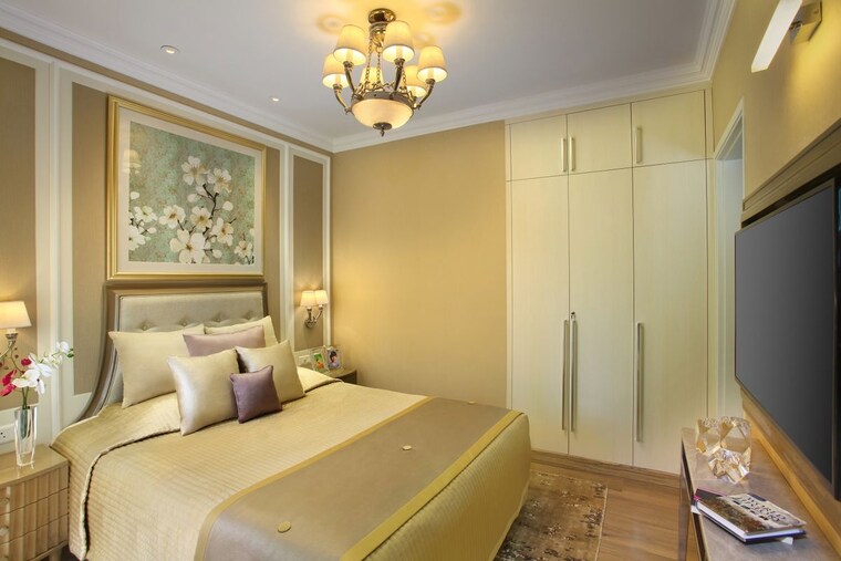 Bedroom, central-park-flower-valley 3 Bedroom 1230 Sq.Ft. Apartment In Sohna Sector 33 Gurgaon 10777126