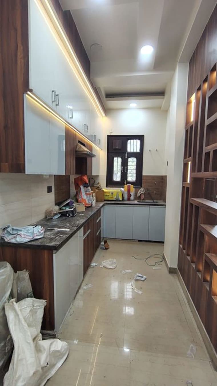 Kitchen, gyan khand i 2 Bedroom 850 Sq.Ft. Builder Floor In Gyan Khand I Ghaziabad 10777176