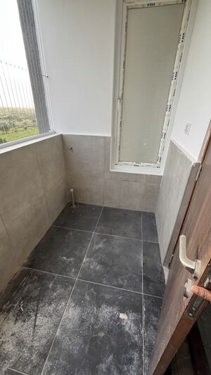 Bathroom in 3 BHK Apartment at Hallmark Pinnacle, Kollur – for Rent