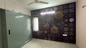 Living Room in 3 BHK Apartment at Hallmark Pinnacle, Kollur – for Rent