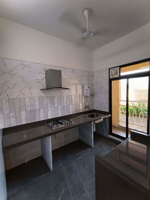Kitchen in 2 BHK Apartment at Welkin Mannat, Ghansoli – for Rent