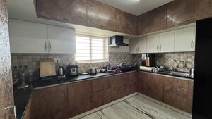 Kitchen in 3 BHK Apartment at The Ozone Heights, Osman Nagar – for Rent