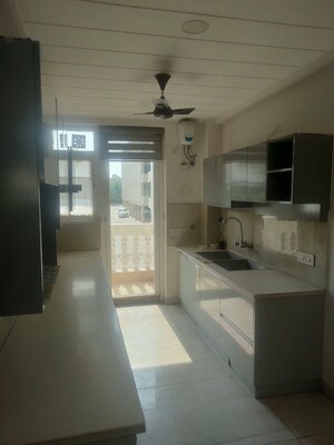 Kitchen in 3 BHK Apartment at Skylar Homes, Patiala Road – for Rent