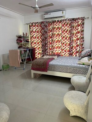 Bedroom in 3 BHK Apartment at Platinum The Springs, Kalamboli – for Rent