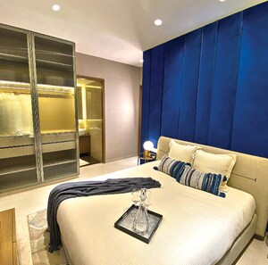 Master Bedroom in 1 BHK Apartment at Runwal Lands End, Kolshet – for Sale
