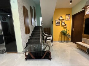 Staircase in 3 BHK Villa at APR Praveens Grandio, Peeranchuruvu – for Rent