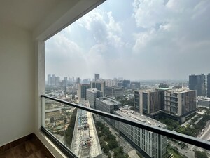 Balcony in 2.5 BHK Apartment at Sumadhura The Olympus, Financial District – for Rent