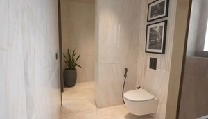 Bathroom in 3 BHK Apartment at Godrej Five Gardens, Matunga East – for Sale