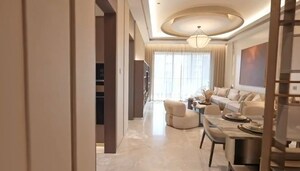 Living Room in 3 BHK Apartment at Godrej Five Gardens, Matunga East – for Sale