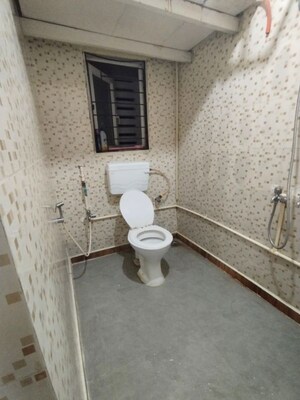 Bathroom in 1 RK Apartment at Royal Palms Piccadilly Condos, Goregaon East – for Rent